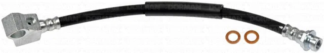 H36659 – DORMAN Brake Line, OE Replacement 12.88 Inch Length Black Rubber Outer Sleeve Flexible Hose DOT Approved